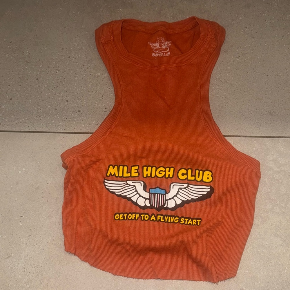 Boys lie one size tank top